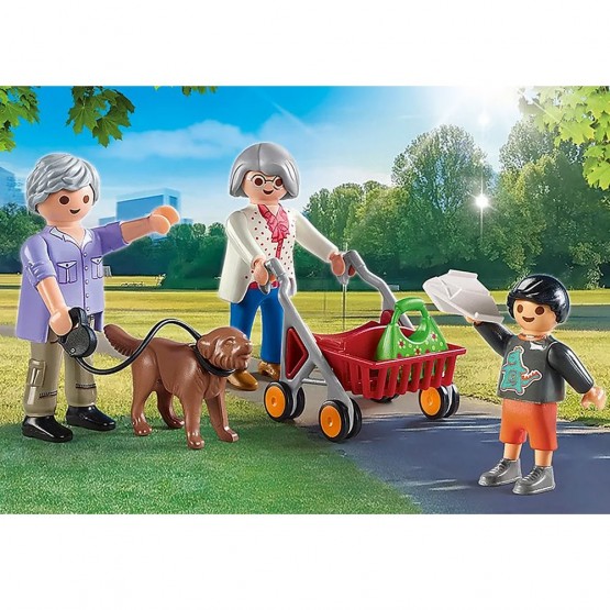 Foto Abuelos y Nieto Playmobil 70990