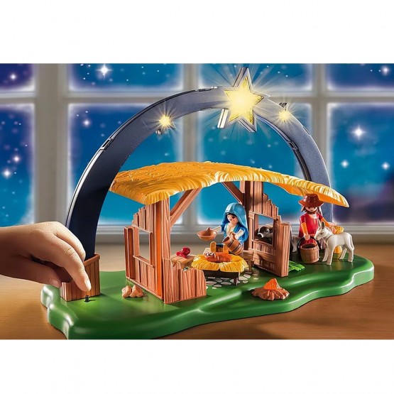 Belén con Luz Playmobil 9494 Estrella