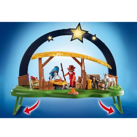 Belén con Luz Playmobil 9494 Patas Desplegables