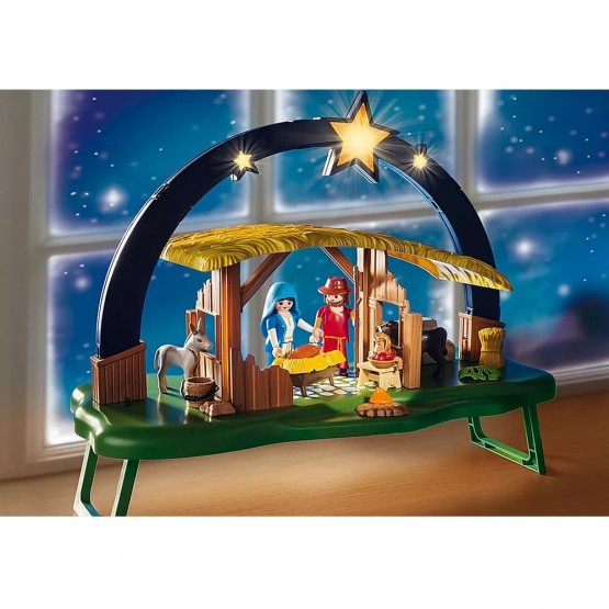 Montaje Belén con Luz Playmobil 9494