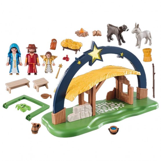 Contenido Belén con Luz Playmobil 9494
