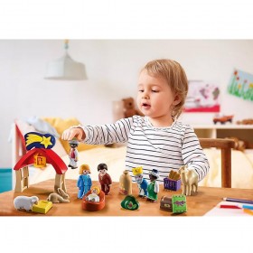 Jugando Mi Primer Belén Playmobil 70047