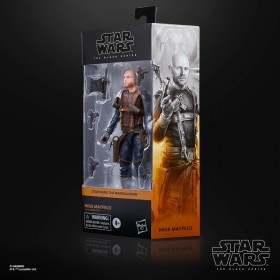 Ilustración Caja Migs Mayfeld (The Mandalorian) Star Wars The Black Series