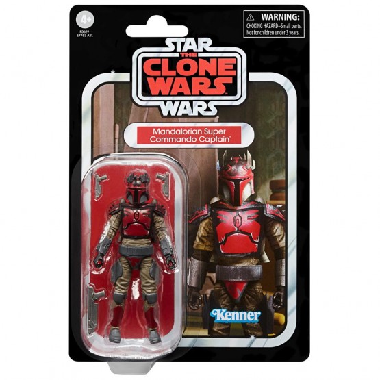Mandalorian Super commando Captain (The Clone Wars) - Star Wars The Vintage Collecton