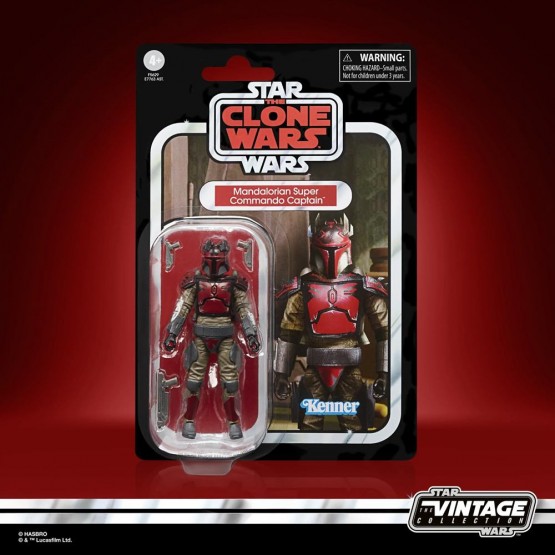 Mandalorian Super commando Captain (The Clone Wars) - Star Wars The Vintage Collecton