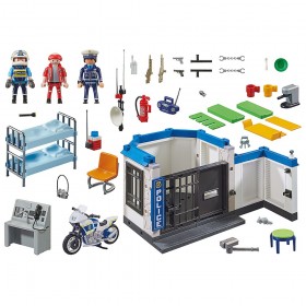 Contenido Policía: Escape de la Prisión - Playmobil 70568