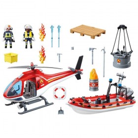 Contenido Misión Rescate - Playmobil 70335