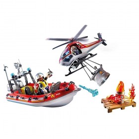 Contenido Misión Rescate - Playmobil 70335