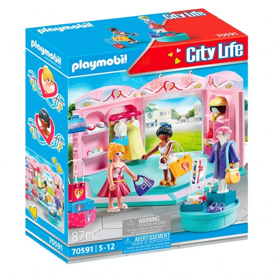Caja Tienda de Moda - Playmobil  70591