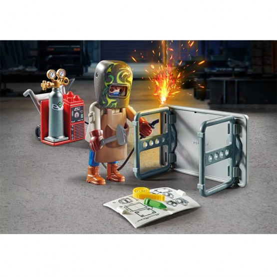 Foto Soldador con equipo - Playmobil 70597