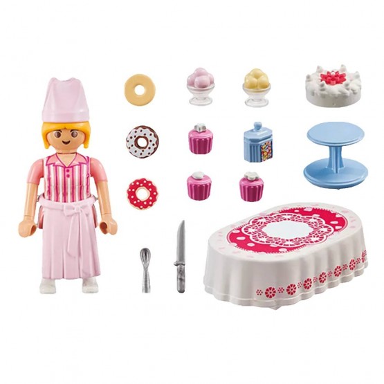 Contenido Mesa Dulce - Playmobil 70381