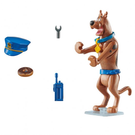 SCOOBY-DOO! Figura Coleccionable Policia - Playmobil 70714