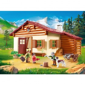 Foto Heidi en la Cabaña de los Alpes - Playmobil 70253
