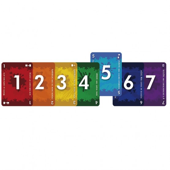 Numeros Colorres Caja Red7