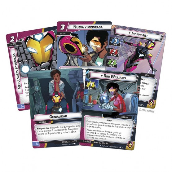 Marvel Champions - Ironheart (Pack de Heroe)