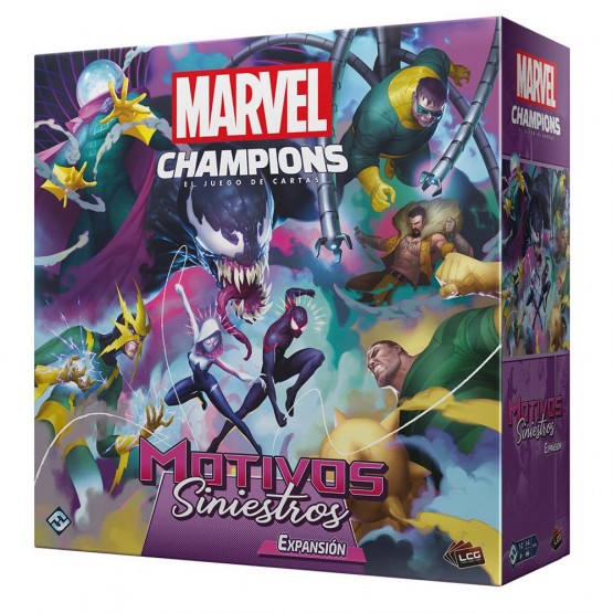Caja Marvel Champions - Motivos Siniestros (Expansión)