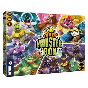 Caja Juego King of Tokyo - Monster Box de Devir