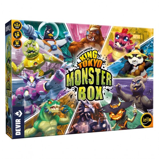 Caja Juego King of Tokyo - Monster Box de Devir