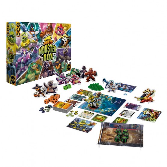 Contenido Juego King of Tokyo - Monster Box de Devir