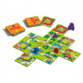 Contenido Juego Carcassonne Junior de Devir