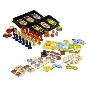 Contenido Juego Catán Expansión Ciudades y Caballaros