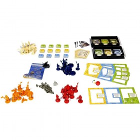 Contenido Juego Catán Expansión Ciudades y Caballaros