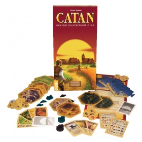 Contenido Juego Catán - Ampliacion para 5-6 jugadores de Devir