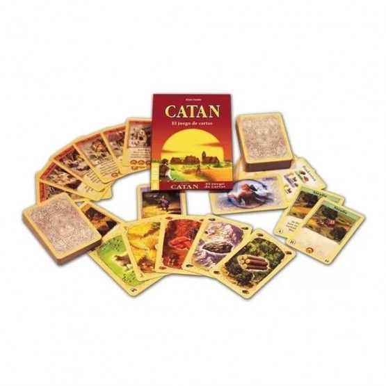 Contenido Catán - El Juego de Cartas Mini