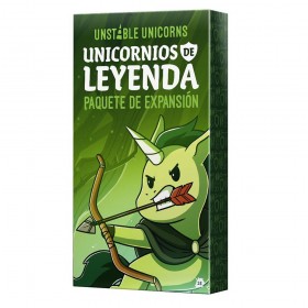 Juego Unstable Unicorns - Unicornios de Leyenda (Paquete de Expansión) de Asmodee