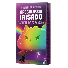 Caja Juego Unstable Unicorns - Apocalipsis Irisado (Paquete de Expansión) de Asmodee