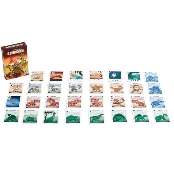 Contenido Juego Extinción de Gnomo Saurus