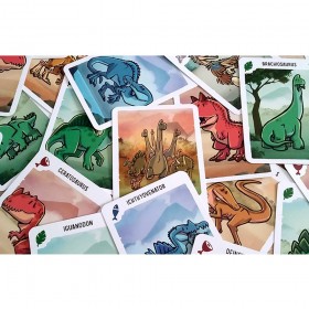 Cartas Juego Extinción de Gnomo Saurus
