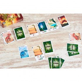 Cartas Juego Extinción de Gnomo Saurus