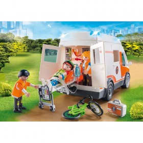 Foto Ambulancia con Luces - Playmobil 70049