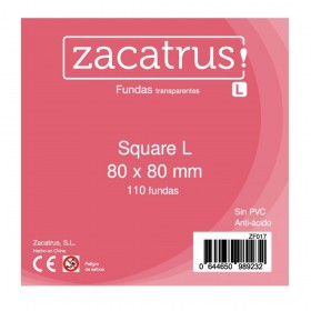 Fundas Zacatrus Square L - 80 mm. x 80 mm.