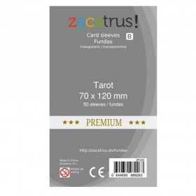 Fundas Zacatrus Tarot Premium - 70x120 mm