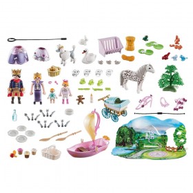 Contenido Calendario de Adviento Pícnic Real - Playmobil 70323