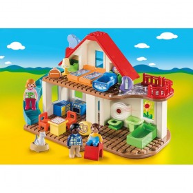 Foto Interior 1.2.3 Casa - Playmobil 70129
