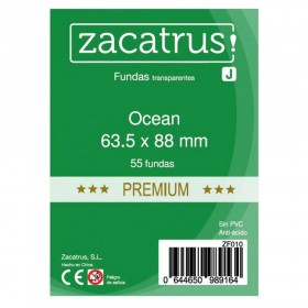 Fundas Zacatrus Ocean Premium - 63,5x88 mm.