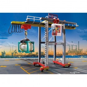 Foto Grúa con Contenedores - Playmobil 70770