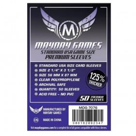 Fundas Mayday Games - USA Premium 56x87 mm.