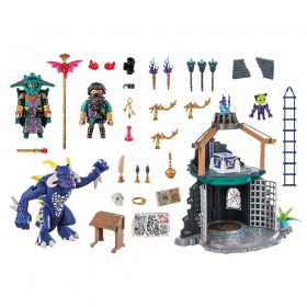 Contenido Foto Detalle Violet Vale: Portal del Demonio - Playmobil 70746