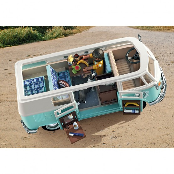 Foto Interior Volkswagen T1 Camping Bus Edición Especial - Playmobil 70826