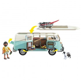 Foto Volkswagen T1 Camping Bus Edición Especial - Playmobil 70826