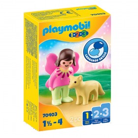 Caja 1.2.3 Hada con Zorro - Playmobil 70403