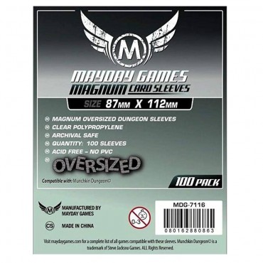 Fundas Mayday Games - Magnum Oversized Dungeon 87x112 mm.