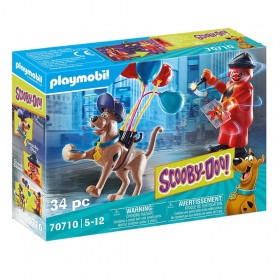 Caja SCOOBY-DOO! Aventura con Ghost Clown - Playmobil 70710