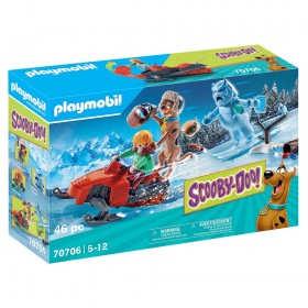 Caja SCOOBY-DOO! Aventura con Snow Ghost - Playmobil 70706