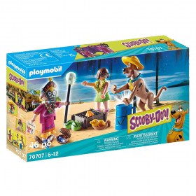 Caja SCOOBY-DOO! Aventura con Witch Doctor - Playmobil 70707