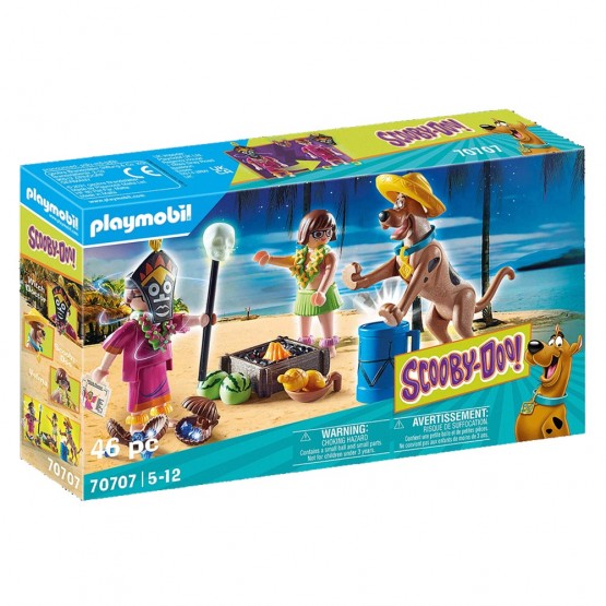 Caja SCOOBY-DOO! Aventura con Witch Doctor - Playmobil 70707